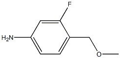 3-Fluoro-4-(MethoxyMethyl)aniline CAS#: 1341785-86-1