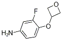 3-Fluoro-4-(oxetan-3-yloxy)benzenamine CAS#: 1349716-61-5
