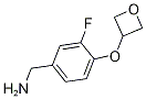 [3-Fluoro-4-(oxetan-3-yloxy)phenyl]methanamine CAS#: 1349709-03-0