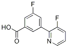 3-Fluoro-5-(3-fluoropyridin-2-yl)benzoic acid CAS#: 1365271-83-5