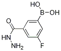 3-Fluoro-5-(hydrazinecarbonyl)phenylboronic acid CAS#: 1217500-73-6
