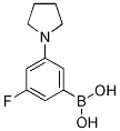 3-Fluoro-5-pyrrolidinophenylboronic acid CAS#: 1217500-96-3