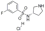 3-Fluoro-N-(S)-pyrrolidin-3-yl-benzenesulfonaMide hydrochloride CAS#: 1354018-70-4