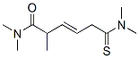 3-Hexenamide, 6-(dimethylamino)-N,N,2-trimethyl-6-thioxo- CAS#: 70367-52-1