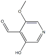 3-Hydroxy-5-Methoxypyridine-4-carbaldehyde CAS#: 1289038-89-6