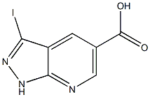 3-Iodo-1H-pyrazolo[3,4-b]pyridine-5-carboxylic acid CAS#: 1221288-26-1