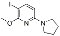 3-Iodo-2-methoxy-6-(pyrrolidin-1-yl)pyridine CAS#: 1228666-06-5