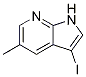 3-Iodo-5-methyl-1H-pyrrolo[2,3-b]pyridine CAS#: 1138443-83-0
