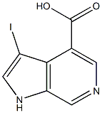 3-Iodo-6-azaindole-4-carboxylic acid CAS#: 1190320-30-9