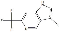 3-Iodo-6-(trifluoroMethyl)-5-azaindole CAS#: 1190315-69-5
