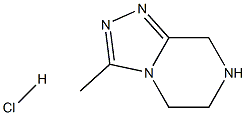 3-METHYL-5,6,7,8-TETRAHYDRO[1,2,4]TRIAZOLO[4,3-A]PYRAZINE HYDROCHLORIDE CAS#: 1260826-85-4