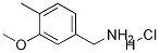 (3-Methoxy-4-Methylphenyl)MethanaMine HCl CAS#: 1190000-43-1