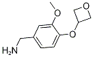 [3-Methoxy-4-(oxetan-3-yloxy)phenyl]methanamine CAS#: 1349718-91-7