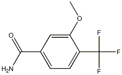 3-Methoxy-4-(trifluoroMethyl)benzaMide, 97% CAS#: 1214328-36-5