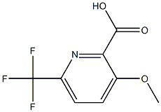 3-Methoxy-6-(trifluoroMethyl)picolinic acid CAS#: 1214330-74-1
