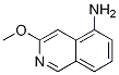 3-Methoxyisoquinolin-5-aMine CAS#: 1374652-73-9