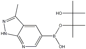 3-Methyl-1H-pyrazolo[3,4-b]pyridine-5-boronic acid pinacol ester CAS#: 1111637-76-3