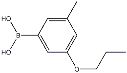 3-Methyl-5-propoxyphenylboronic acid CAS#: 1256346-06-1