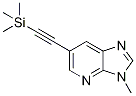 3-Methyl-6-((trimethylsilyl)ethynyl)-3H-imidazo-[4,5-b]pyridine CAS#: 1138444-16-2