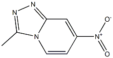3-Methyl-7-nitro-[1,2,4]triazolo[4,3-a]pyridine CAS#: 1214900-91-0