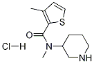 3-Methyl-thiophene-2-carboxylic acid methyl-piperidin-3-yl-amide hydrochloride CAS#: 1353981-59-5