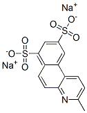 3-Methylbenzo[f]quinoline-7,9-disulfonic acid disodium salt CAS#: 70851-58-0