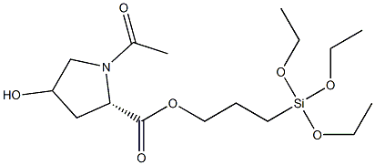 3-(N-ACETYL-4-HYDROXYPROLYLOXY)PROPYLTRIETHOXYSILANE, 25% in ethanol CAS#: 1300591-79-0