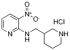 (3-Nitro-pyridin-2-yl)-piperidin-3-ylMethyl-aMine hydrochloride, 98+% C11H17ClN4O2, 分子量 272.73 CAS#: 1185319-15-6