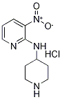 (3-Nitro-pyridin-2-yl)-piperidin-4-yl-aMine hydrochloride, 98+% C10H15ClN4O2, 分子量 258.70 CAS#: 1185316-09-9