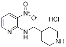 (3-Nitro-pyridin-2-yl)-piperidin-4-ylMethyl-aMine hydrochloride, 98+% C11H17ClN4O2, 分子量 272.73 CAS#: 1185319-22-5