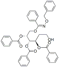 3-O,4-O,5-O,6-O-Tetrabenzoyl-2-deoxy-D-arabino-hexose O-benzyl oxime CAS#: 71641-41-3