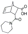 3-(PIPERIDIN-1-YLCARBONYL)BICYCLO[2.2.1]HEPT-5-ENE-2-CARBOXYLIC ACID CAS#: 1212350-66-7