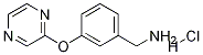 3-(PYRAZIN-2-YLOXY)-BENZYLAMINE HCL CAS#: 1171587-07-7
