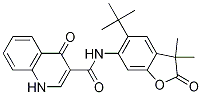 3-QuinolinecarboxaMide, N-[5-(1,1-diMethylethyl)-2,3-dihydro-3,3-diMethyl-2-oxo-6-benzofuranyl]-1,4-dihydro-4-oxo- CAS#: 1246213-41-1