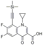 3-Quinolinecarboxylic acid, 1-cyclopropyl-6,7-difluoro-1,4-dihydro-4-oxo-8-[2-(triMethylsilyl)ethynyl]- CAS#: 1089339-72-9