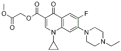3-Quinolinecarboxylic acid, 1-cyclopropyl-7-(4-ethyl-1-piperazinyl)-6-fluoro-1,4-dihydro-4-oxo-, 2-Methoxy-2-oxoethyl ester CAS#: 1241997-93-2