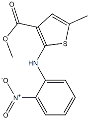 3-THIOPHENECARBOXYLIC ACID-5-METHYL-2-{2-(NITROPHENYL)AMINO}METHYL ESTER CAS#: 72242-31-0