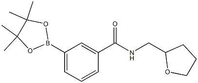 3-(Tetrahydrofurfurylaminocarbonyl)benzeneboronic acid pinacol ester CAS#: 1073355-06-2