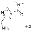 3-(aminomethyl)-N,N-dimethyl-1,2,4-oxadiazole-5-carboxamide hydrochloride CAS#: 1185299-27-7