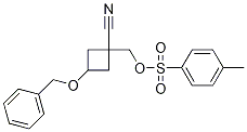 (3-(benzyloxy)-1-cyanocyclobutyl)Methyl 4-Methylbenzenesulfonate CAS#: 1181816-15-8