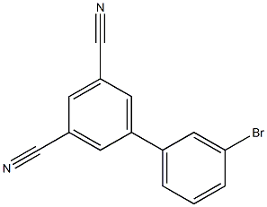 3'-broMo-[1,1'-biphenyl]-3,5-dicarbonitrile CAS#: 1345508-87-3