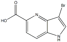 3-broMo-1H-pyrrolo[3,2-b]pyridine-5-carboxylic acid CAS#: 1190317-33-9