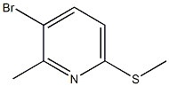 3-broMo-2-Methyl-6-(Methylthio)pyridine CAS#: 1289058-21-4