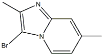 3-broMo-2,7-diMethyliMidazo[1,2-a]pyridine CAS#: 1335054-56-2
