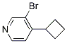 3-broMo-4-cyclobutylpyridine CAS#: 1374664-74-0