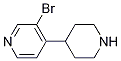 3-broMo-4-(piperidin-4-yl)pyridine CAS#: 1256801-89-4