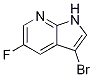 3-broMo-5-fluoro-1H-pyrrolo[2,3-b]pyridine CAS#: 1190309-71-7