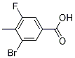 3-broMo-5-fluoro-4-Methylbenzoic acid CAS#: 1191988-29-0