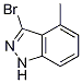 3-bromo-4-methyl-1H-indazole CAS#: 1082042-31-6