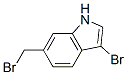 3-bromo-6-(bromomethyl)-1H-indole CAS#: 1245644-87-4